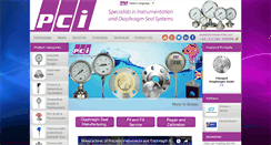 Desktop Screenshot of pci-instruments.com